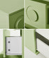 3 Chest of Drawers Cabinet Bedroom Dresser Night Stand Green