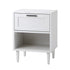 Oikiture Bedroom Set 5 Chest of Drawers and 2 Bedside Tables White