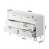 6 Chest of Drawers Dresser Tallboy White