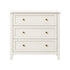 3 Chest Of Drawers Dresser Metal Handle White