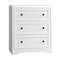 3 Chest of Drawers Hamptons Furniture White