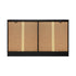 Chest of Drawers with 6 Drawers Black