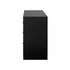 Chest of Drawers with 7 Drawers Black