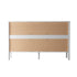 Oikiture 6 Chest Of Drawers Dresser Lowboy Handle-Free White
