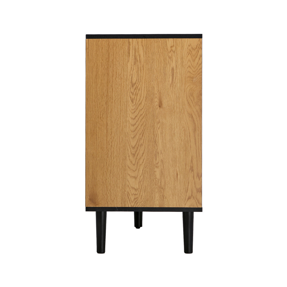 6 Chest of Drawers Lowboy Storage Dresser Bedroom Natural