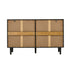 6 Chest of Drawers Lowboy Storage Dresser Bedroom Natural