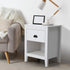 Oikiture 6 Chest of Drawers and 2 Bedside Tables Vintage Bedroom Set