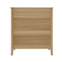 Oikiture 5 Chest of Drawers Dresser Storage Cabinet Tallboy Natural