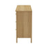 Oikiture 6 Chest of Drawers Dresser Tallboy Natural