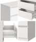 6 Chest of Drawers Lowboy Dresser Table Bedroom White