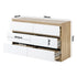6 Chest of Drawers Tallboy Cabinet Dresser Table Wooden White Furniture
