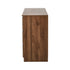 Oikiture 6 Chest of Drawers Lowboy Storage Cabinet Dresser Walnut