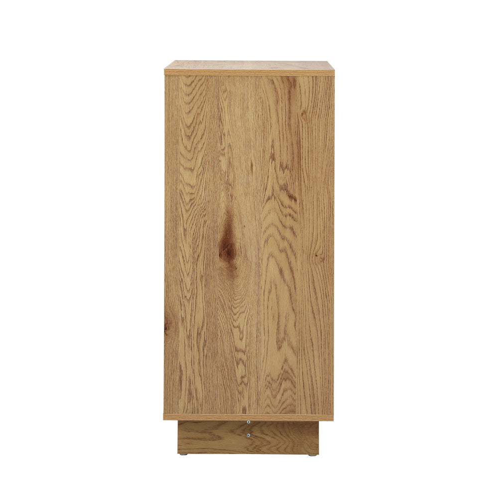 4 Chest of Drawers Storage Cabinet Dresser Tallboy Natural