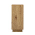 4 Chest of Drawers Storage Cabinet Tallboy Natural Set of 2