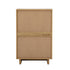 4 Chest of Drawers Storage Cabinet Tallboy Natural Set of 2