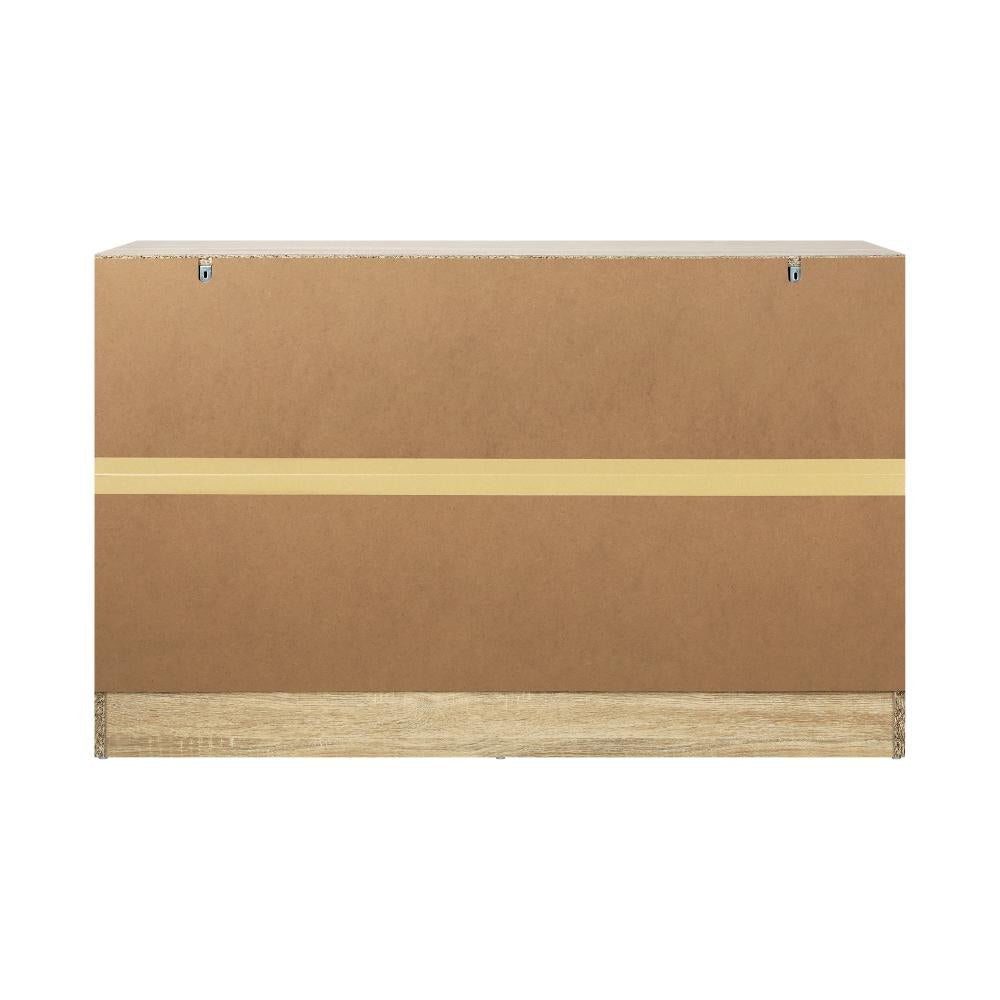 6 Chest of Drawers Aluminum Handles Wooden