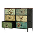 6 Chest of Drawers Fabric Storage Cabinet Lowboy Organizer