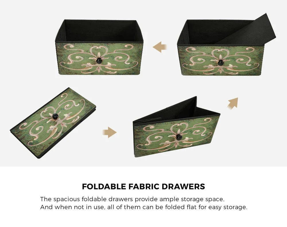 7 Chest of Drawers Fabric Storage Cabinet Dresser Lowboy