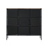 Oikiture 8 Chest of Drawers Fabric Tallboy Retro Vintage