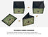 Oikiture 9 Chest of Drawers Fabric Lowboy Retro Vintage
