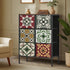 Oikiture 6 Chest Of Drawers Retro Tallboy Dresser Foldable Fabric