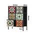 Oikiture 6 Chest Of Drawers Retro Tallboy Dresser Foldable Fabric