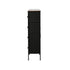 8 Chest Of Drawers Retro Tallboy Dresser Foldable Fabric
