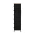 Oikiture 6 Chest Of Drawers Retro Tallboy Printed Foldable Fabric
