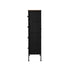 Oikiture 8 Chest Of Drawers Retro Tallboy Printed Foldable Fabric