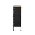 Oikiture 9 Chest Of Drawers Retro Tallboy Printed Foldable Fabric
