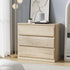 3 Chest of Drawers Lowboy Dresser Table Natural