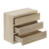 3 Chest of Drawers Lowboy Dresser Table Natural