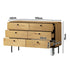 6 Chest of Drawers Tallboy Storage Cabinet Dresser Natural