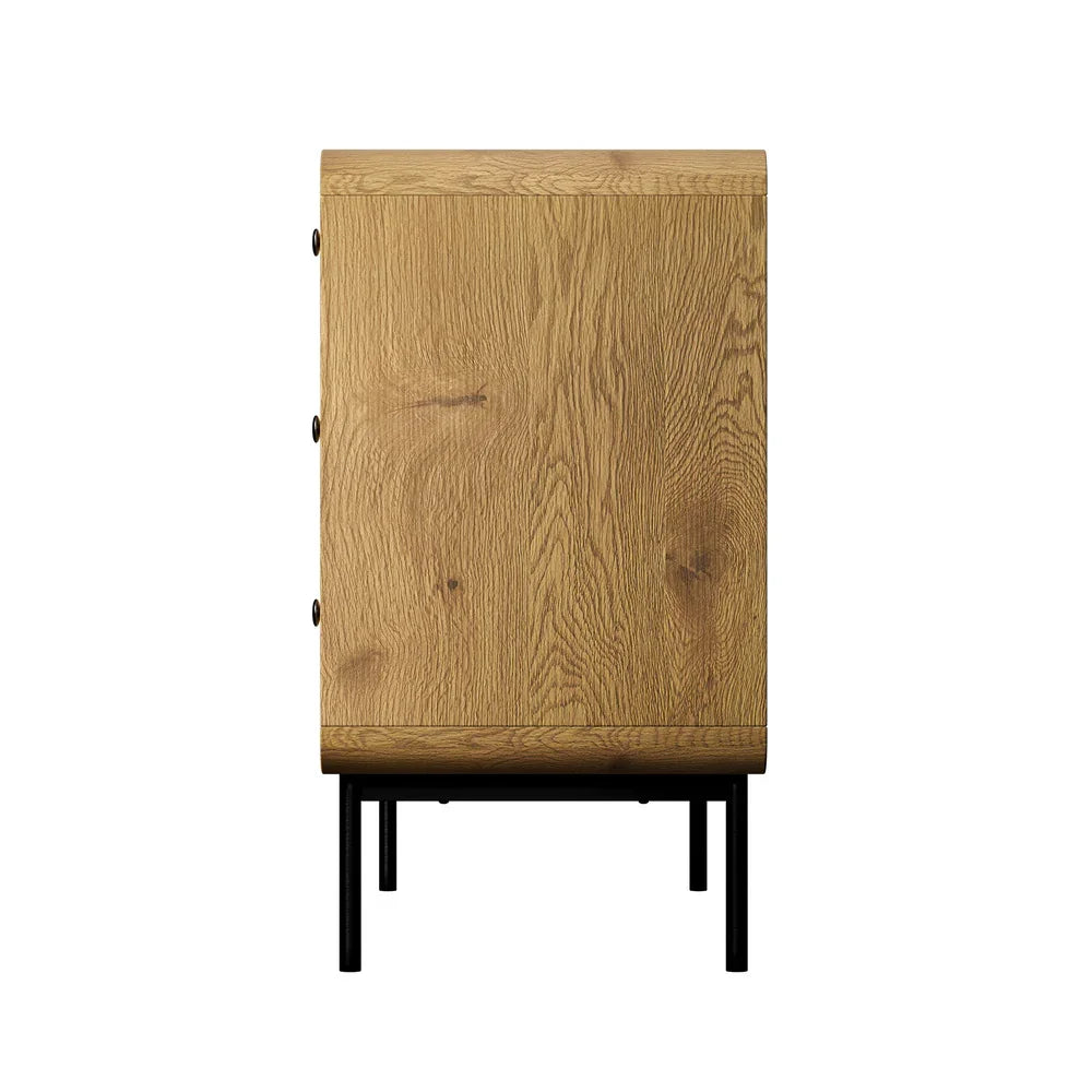6 Chest of Drawers Tallboy Storage Cabinet Dresser Natural