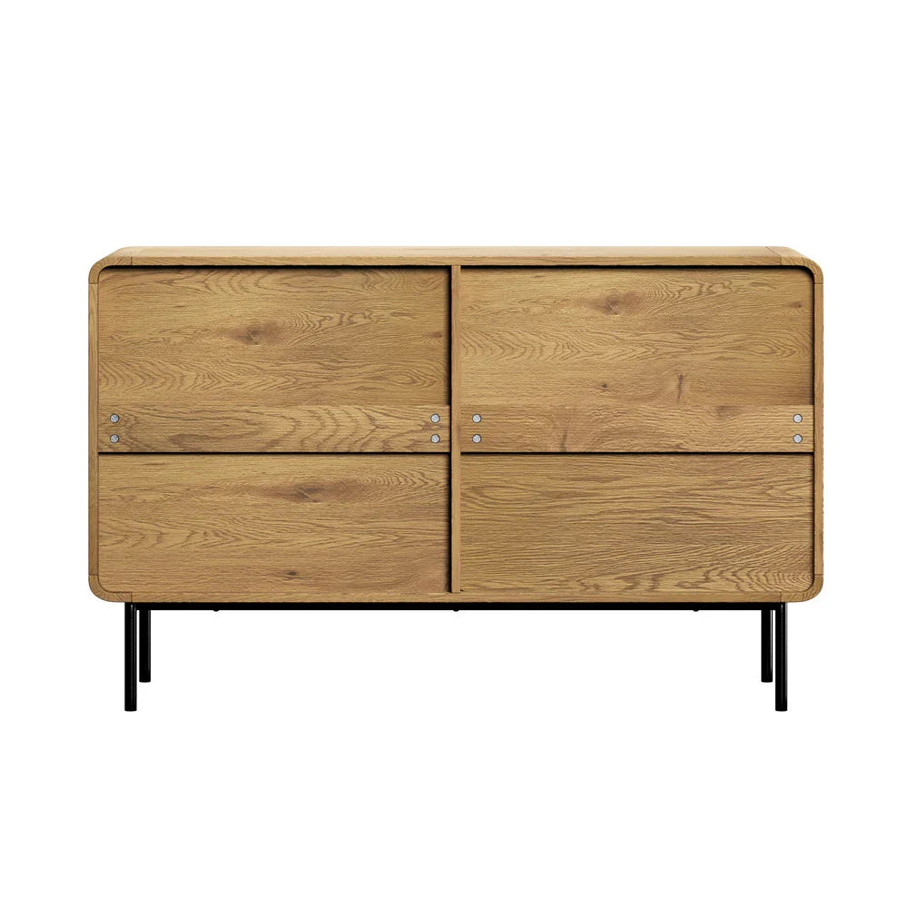 6 Chest of Drawers Tallboy Storage Cabinet Dresser Natural
