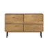 6 Chest of Drawers Tallboy Storage Cabinet Dresser Natural