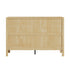 Oikiture 6 Chest of Drawers Dresser Tallboy Storage Cabinet Natural