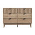 6 Chest of Drawers Dresser Storage Cabinet Lowboy Natural