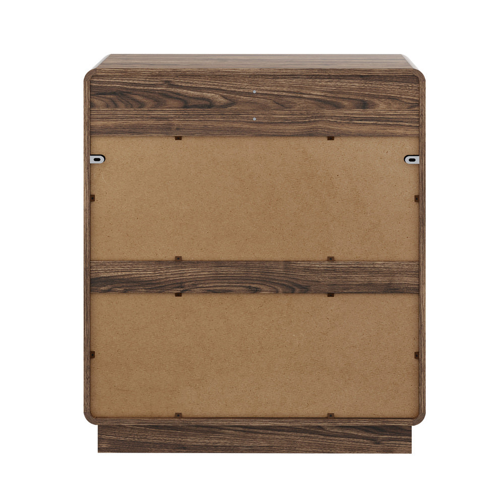 5 Chest Of Drawers Tallboy Storage Walnut