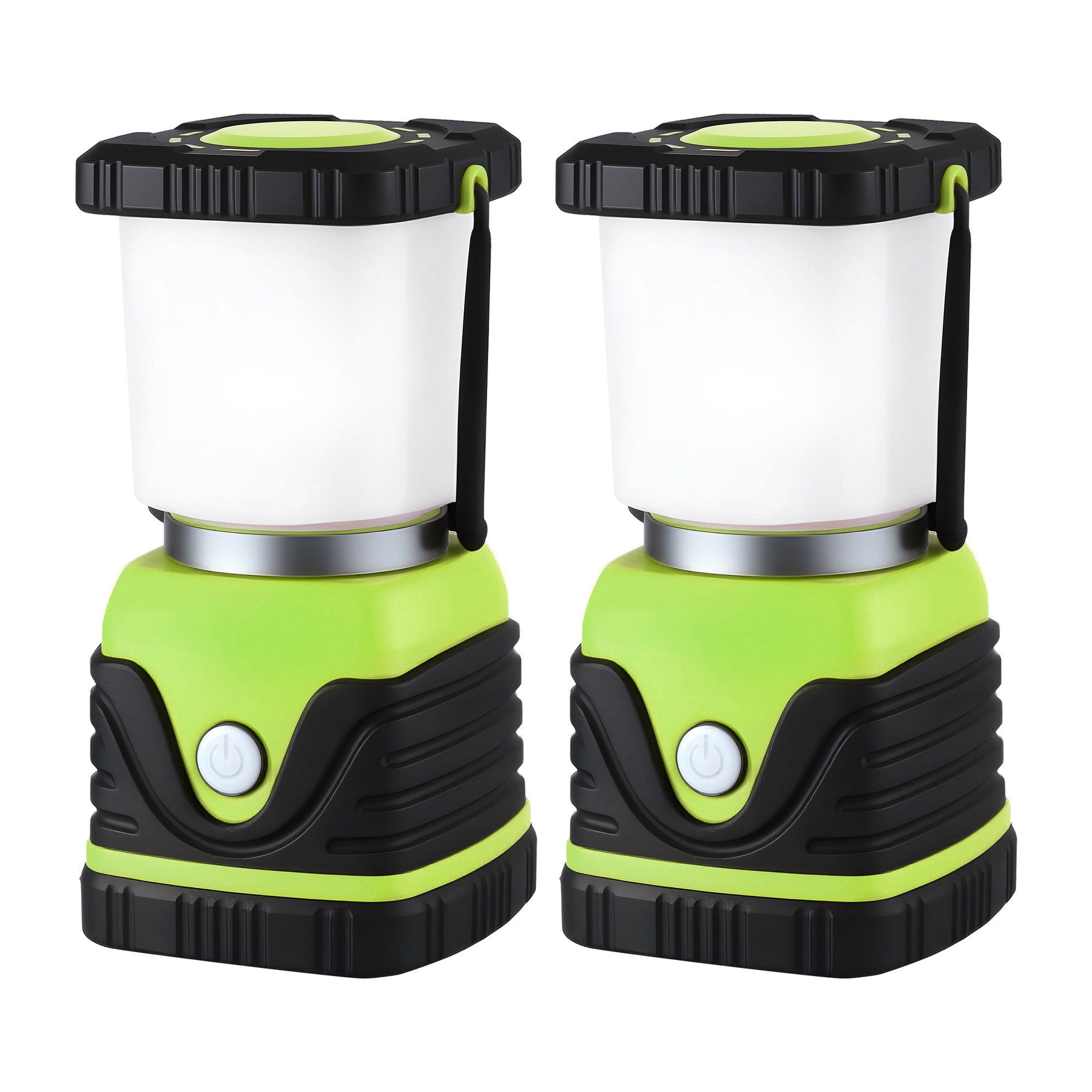 2-Pack LED Camping Lanterns, 1000LM Super Bright Waterproof Portable Emergency Tent Lights