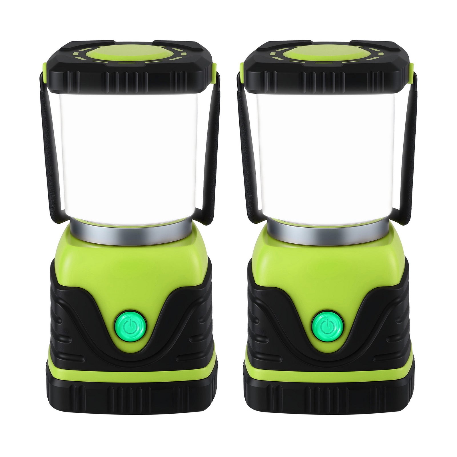 2-Pack LED Camping Lanterns, 1000LM Super Bright Waterproof Portable Emergency Tent Lights