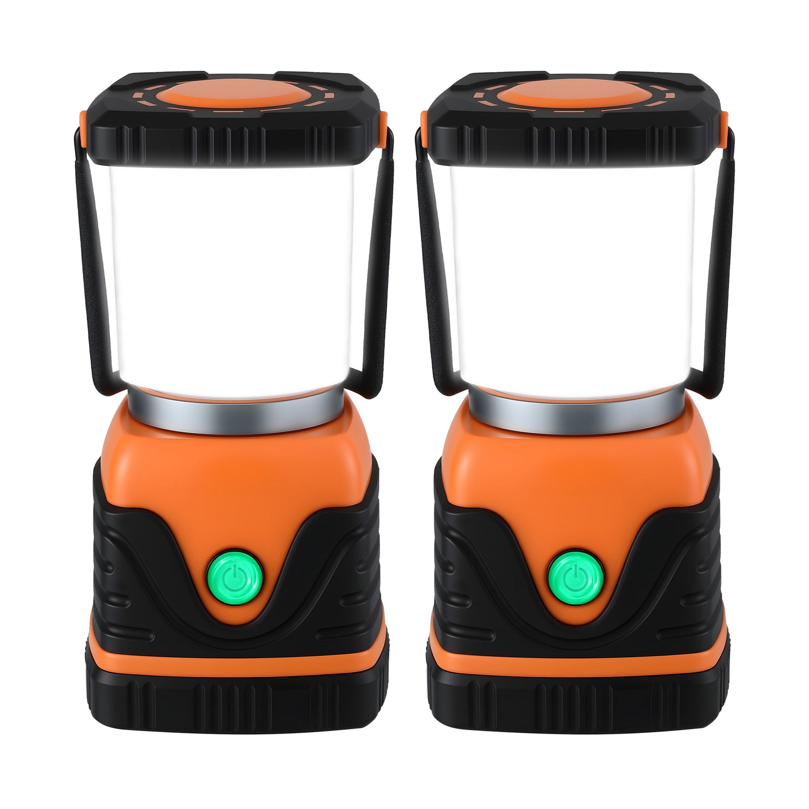 2-Pack LED Camping Lanterns, 1000LM Super Bright Waterproof Portable Emergency Tent Lights