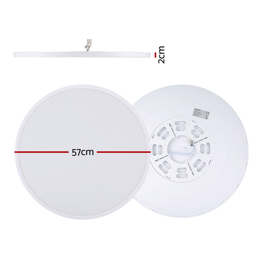 Ceiling Light LED Round 54W Ultra-THIN 5CM Oyster Lamp Modern Cool/Warm