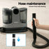 Carpet Washer Handheld Vacuum Cleaner 1700W 11kpa Rapid Heating Black