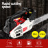 25cc Pro‑Series Petrol Chainsaw – 10" Bar, Lightweight 3.8kg, Low Kickback
