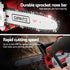 25cc Pro‑Series Petrol Chainsaw – 10" Bar, Lightweight 3.8kg, Low Kickback
