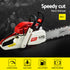 65cc Chainsaw – 24" Bar, Easy‑Start Double Recoil, Commercial Grade
