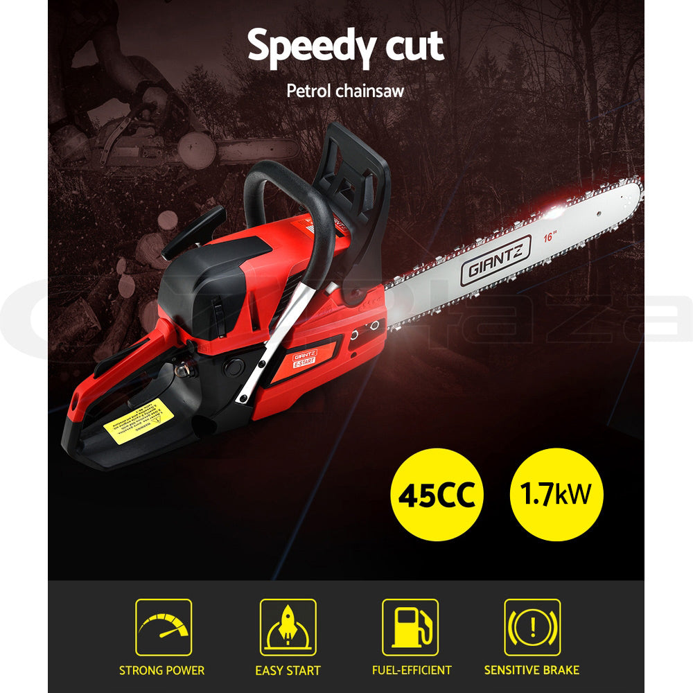 Giantz Chainsaw Petrol 45CC 16