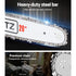 Giantz Chainsaw Petrol 58CC 20" Bar Commercial E-Start Pruning Chain Saw White