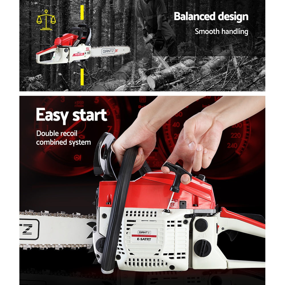 Giantz Chainsaw Petrol 58CC 20